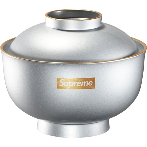 Supreme Zoni Glitter Bowl - Silver (front)