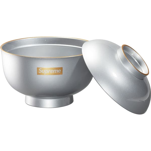 Supreme Zoni Glitter Bowl - Silver (front)