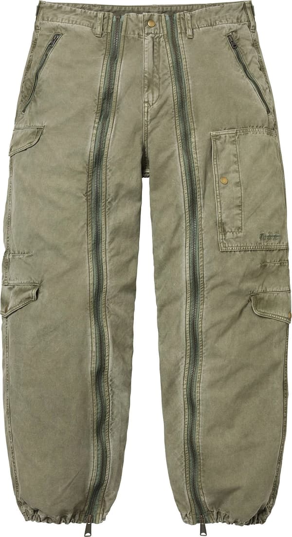 Supreme®/Alpha Industries® Cotton Flight Pant - Olive (front)