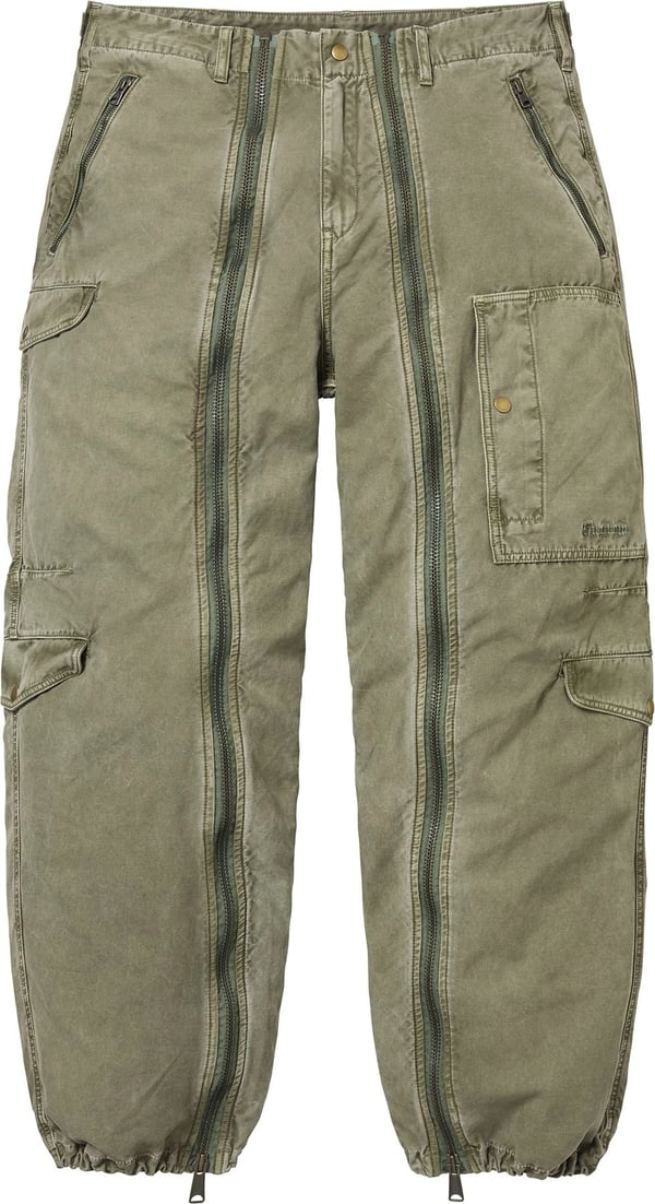 Supreme®/Alpha Industries® Cotton Flight Pant - Olive (front)