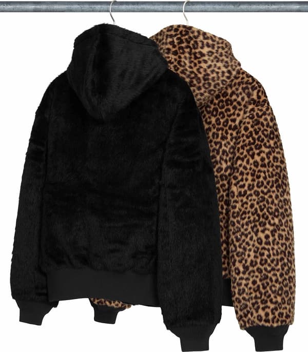 Supreme®/Alpha Industries® Wool Hooded Bomber Jacket - Group Shot