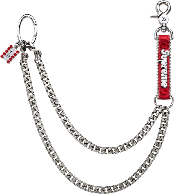 Supreme®/b.b. Simon® Chain - Red (front)