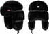 Supreme®/b.b. Simon Faux Fur Trooper Hat - Black (front)