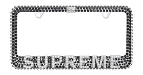 Supreme®/b.b. Simon® License Plate Frame Black
