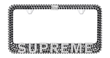 Supreme®/b.b. Simon® License Plate Frame