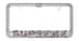 Supreme®/b.b. Simon® License Plate Frame - White (front)