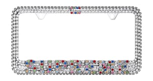 Supreme®/b.b. Simon® License Plate Frame White