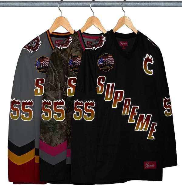 Supreme/FDNY Hockey Jersey - Group Shot