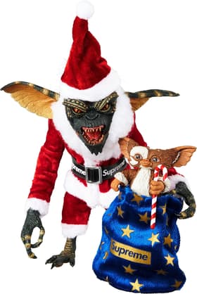 Supreme®/Gremlins Santa Stripe + Gizmo Figures