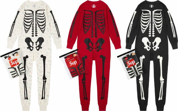 Supreme®/Hanes® Bones Thermal Union Suit (1 Pack) - Group Shot