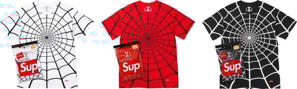 Supreme®/Hanes® Spider-Man Tagless Tees (2 Pack) - Group Shot