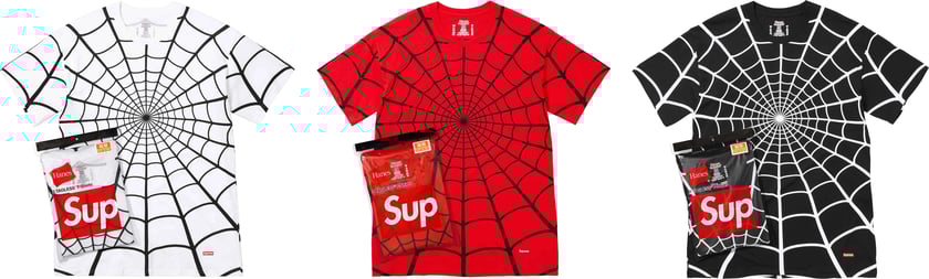 Supreme®/Hanes® Spider-Man Tagless Tees (2 Pack)