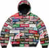 Supreme®/Jeff Hamilton® Box Logo Appliqué Hooded Leather Jacket - Multicolor (front)