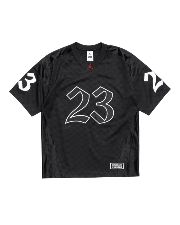 Supreme®/Jordan® Jersey - Black (front)