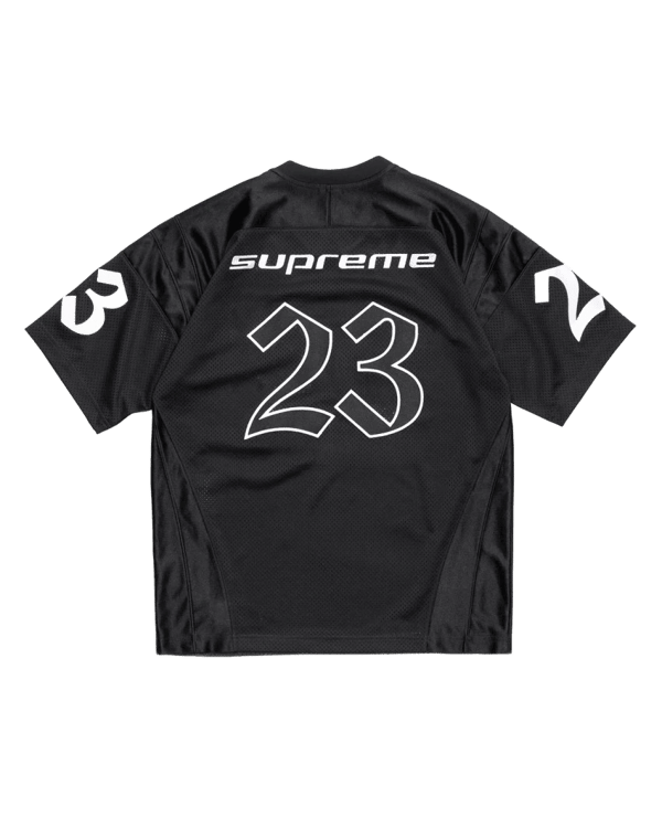 Supreme®/Jordan® Jersey - Black (front)