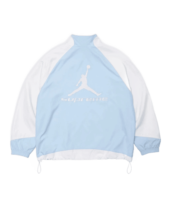 Supreme®/Jordan® Track Jacket - Blue (front)