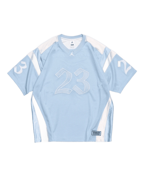 Supreme®/Jordan® Jersey - Blue (front)