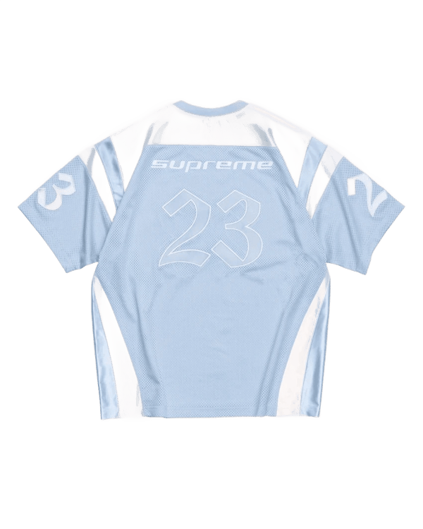 Supreme®/Jordan® Jersey - Blue (front)