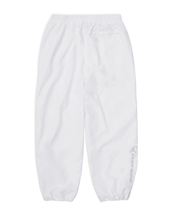 Supreme®/Jordan® Track Pant - White (front)