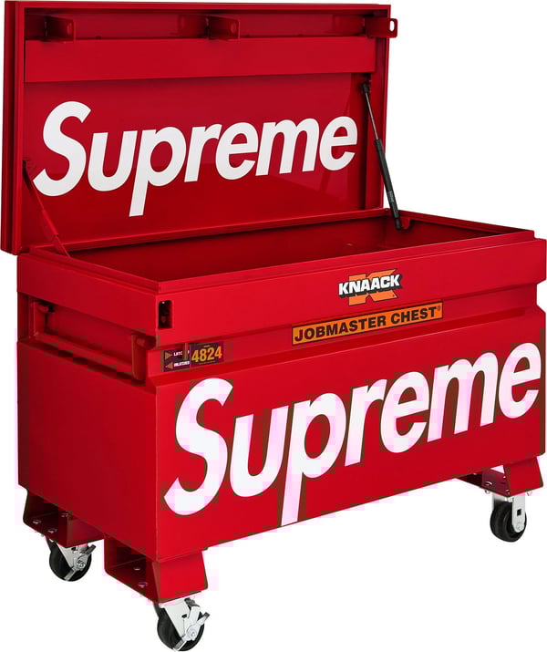 Supreme®/Knaack Jobsite Chest - Red (front)