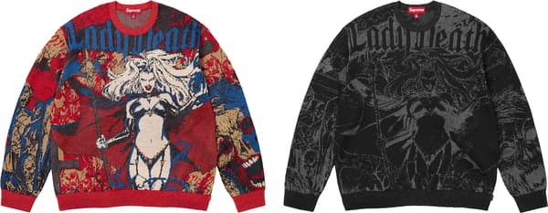 Supreme®/Lady Death® Sweater - Group Shot
