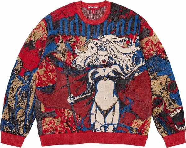 Supreme®/Lady Death® Sweater - Multicolor (front)