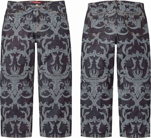 Supreme®/Meissen® Jacquard Baggy Jean - Group Shot