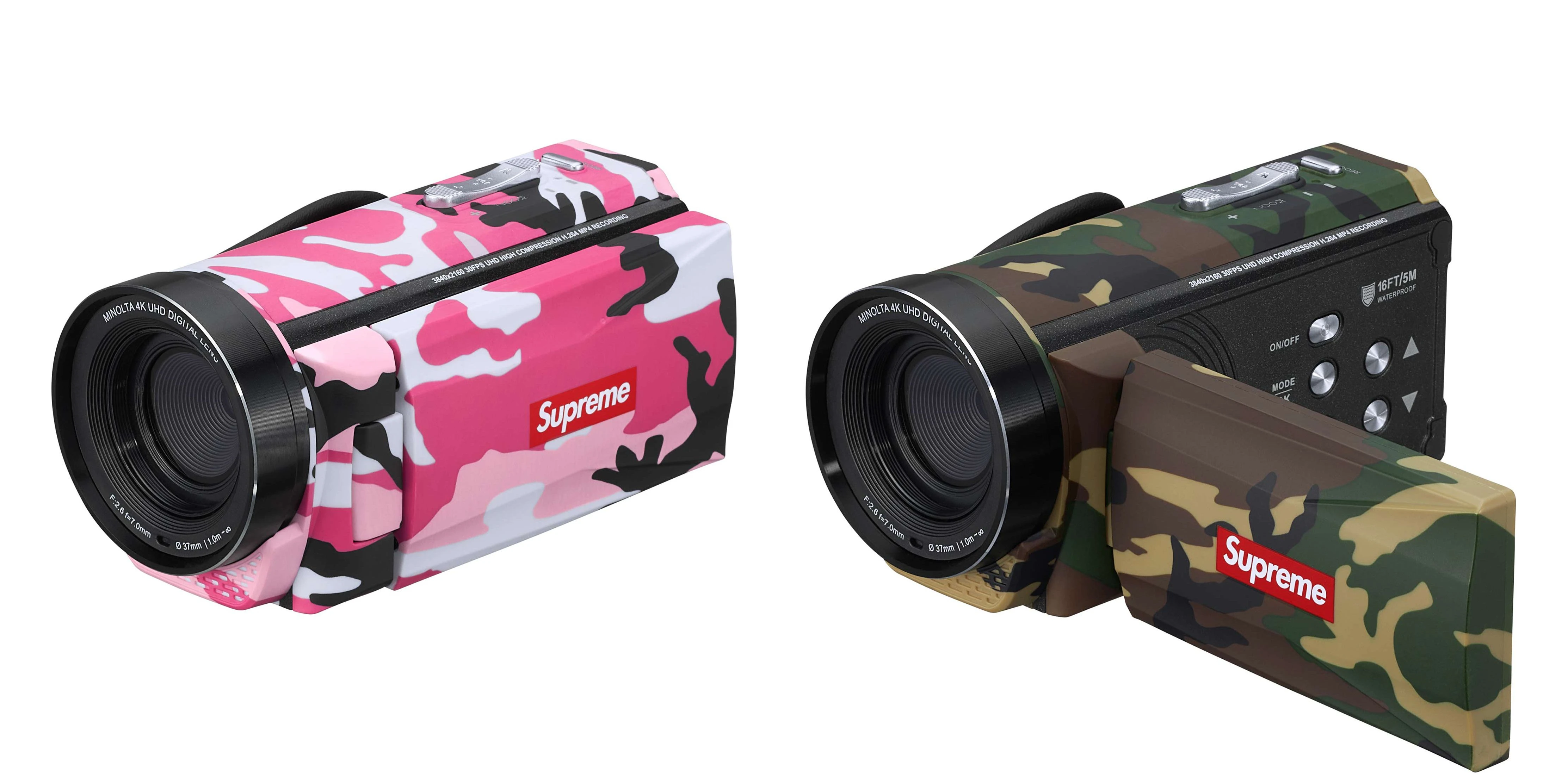 Supreme/Minolta MN4K300WP Waterproof Camcorder