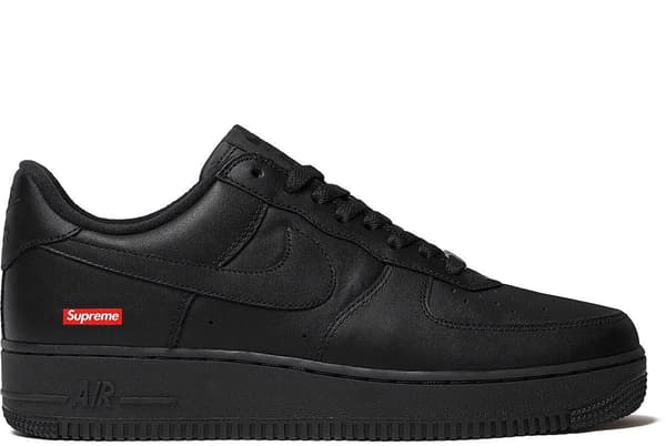 Supreme®/Nike® Air Force 1 Low - Black (front)