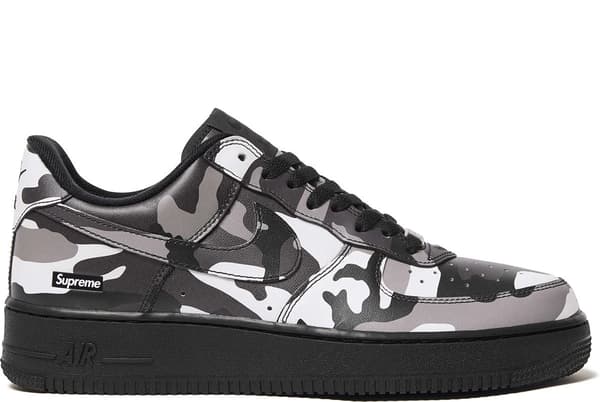 Supreme®/Nike® Air Force 1 Low - Snow Camo (front)