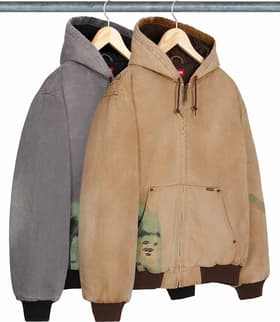 Supreme/Rita Ackermann Hooded Work Jacket