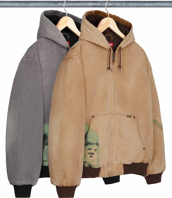 Supreme/Rita Ackermann Hooded Work Jacket - Group Shot