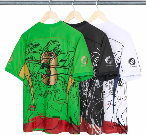 Supreme/Rita Ackermann Soccer Jersey - Group Shot