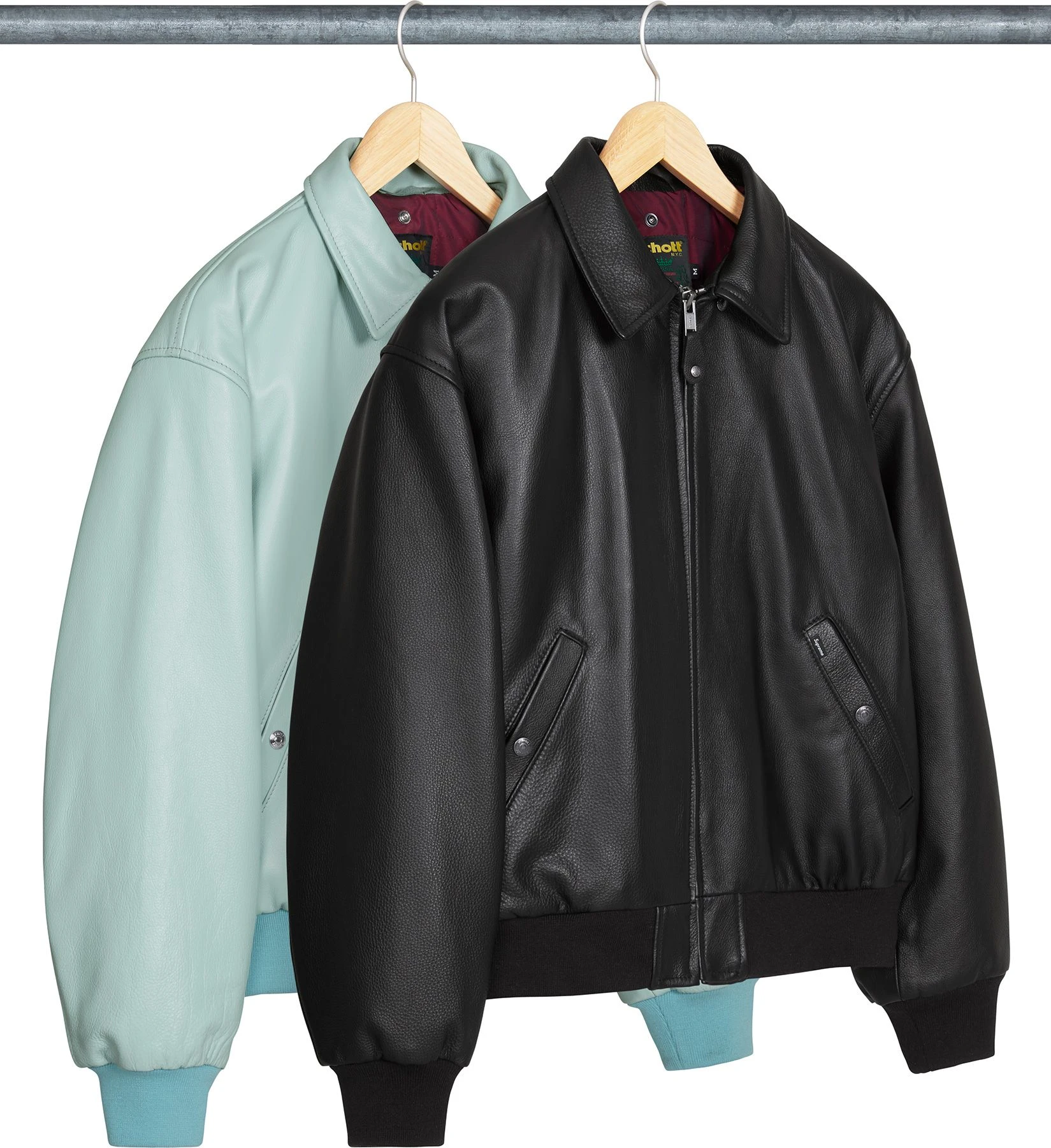 Supreme®/Schott® Shearling Collar Bomber Jacket colorway 2