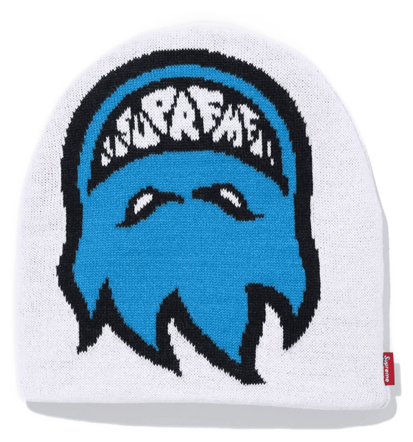 Supreme®/Spitfire® Beanie - White (front)