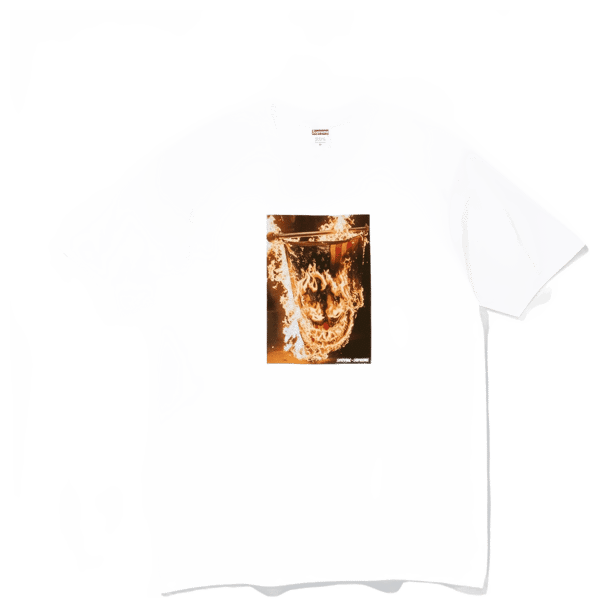 Supreme®/Spitfire® Flag Tee - White (front)