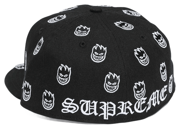 Supreme®/Spitfire® New Era® Hat - Black (front)