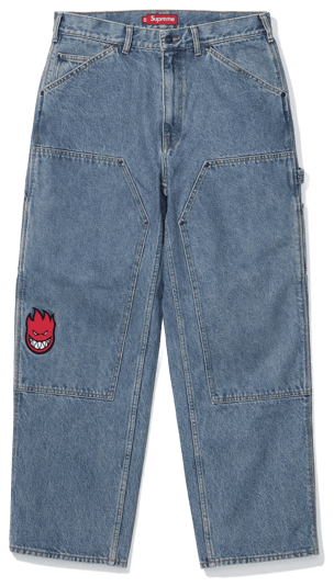 Supreme®/Spitfire® Double Knee Painter Pant Blue Denim