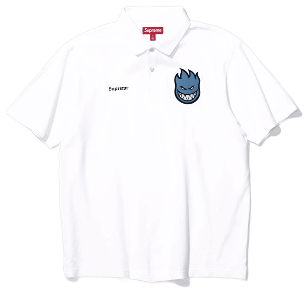 Supreme®/Spitfire® Polo - White (front)