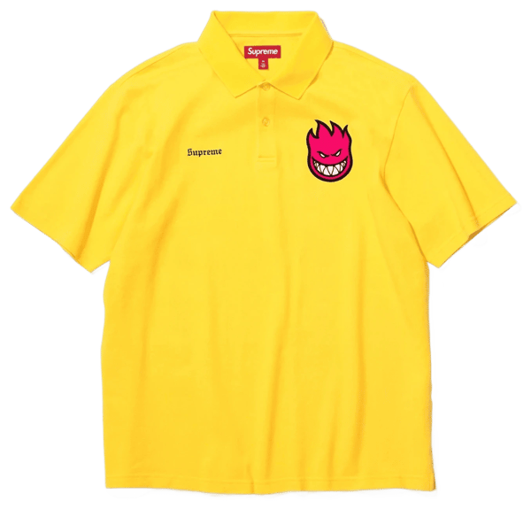 Supreme®/Spitfire® Polo - Yellow (front)