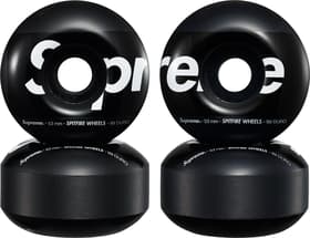 Supreme®/Spitfire® Shop Wheels (Set of 4) Black 53mm
