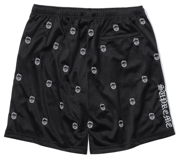 Supreme®/Spitfire® Mesh Short - Black (front)