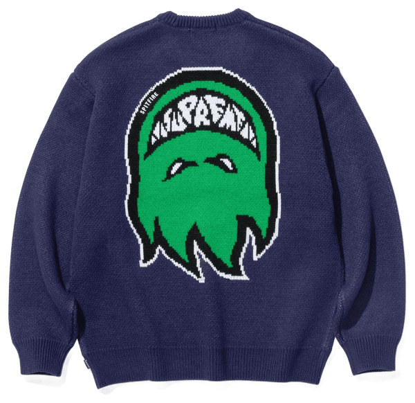 Supreme®/Spitfire® Sweater - Navy (front)