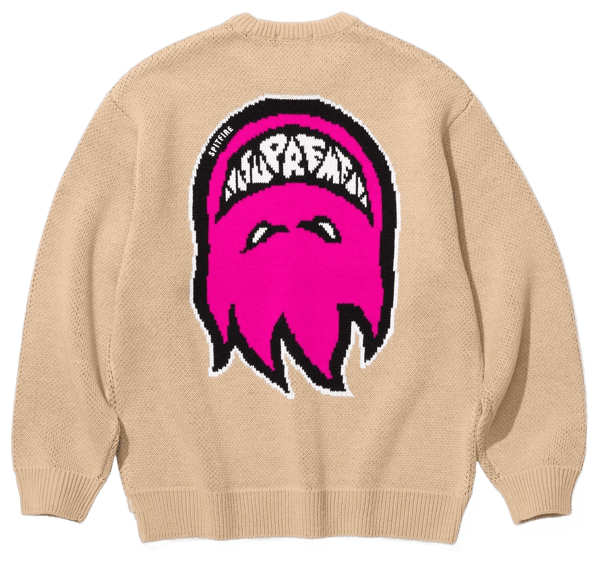 Supreme®/Spitfire® Sweater - Tan (front)