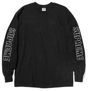 Supreme®/Spitfire® Bighead L/S Tee Black