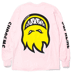 Supreme®/Spitfire® Bighead L/S Tee - Pink (front)