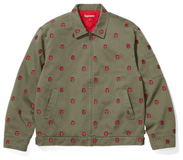 Supreme®/Spitfire® Work Jacket - Brown (front)