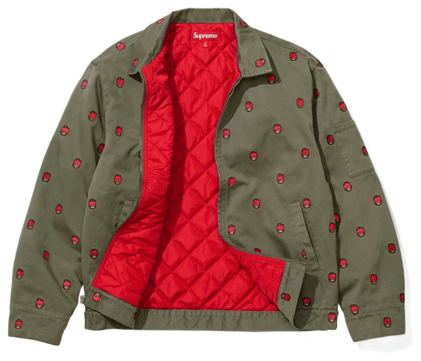 Supreme®/Spitfire® Work Jacket - Brown (front)
