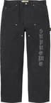 Supreme®/The Great China Wall Double Knee Painter Pant - Black (front)