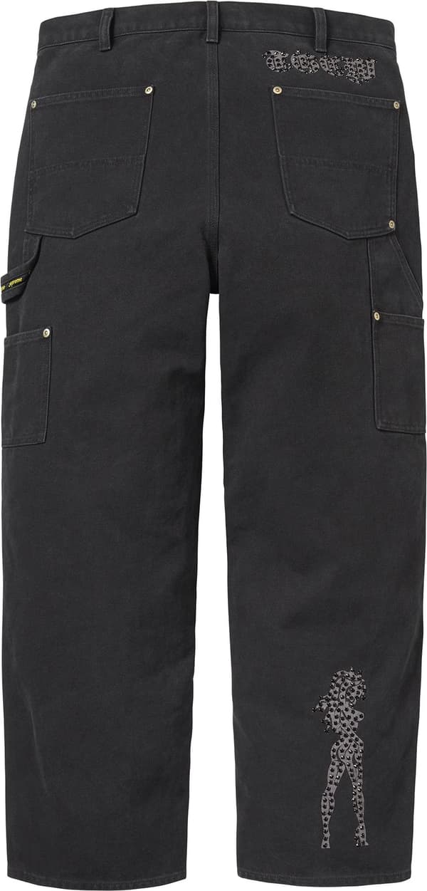 Supreme®/The Great China Wall Double Knee Painter Pant - Black (detail)